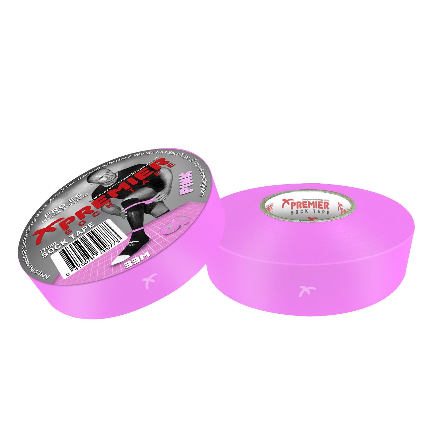 PREMIER SOCKTAPE 19MM ROSA